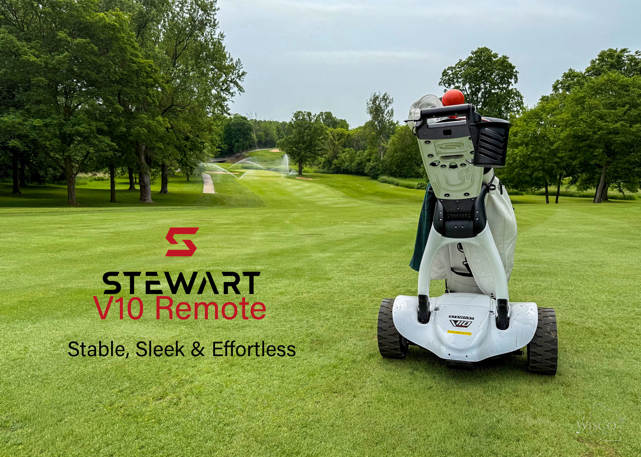The Stewart V10 Remote is stable, sleek and reliable (my honest review of Stewart Golf's newest elecrtric caddie)