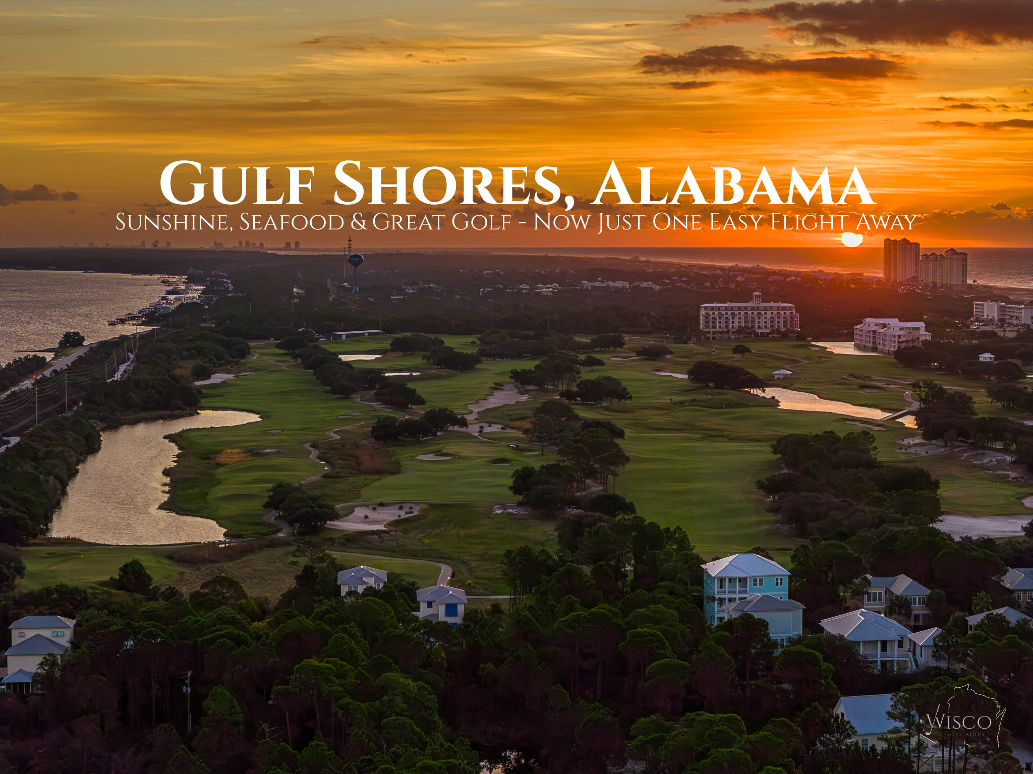 Gulf Shores, Alabama: Sunshine, Seafood & Great Golf - Now Just One Easy Flight Away (header image of Kiva Dunes Golf Club by Paul Seifert of wiscogolfaddict.com)